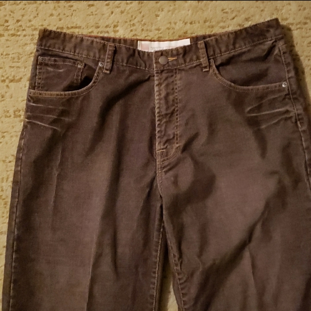 Mossimo Denim brand corduroy pants 36x30 brown